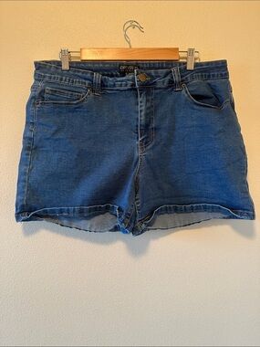 ♻️ Forever 21 Dark Blue Denim Women's Shorts